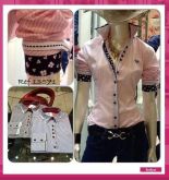 13571-Camisa Fem.Listrada Floral